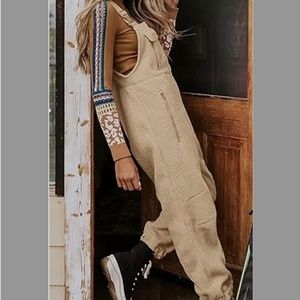 Winter Fleece Overalls (Inspired by Free People -Hit The Slopes Salopette)